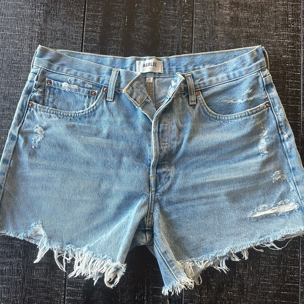 Agolde Parker long short in color swap meet.  Size 30 excellent used condition.